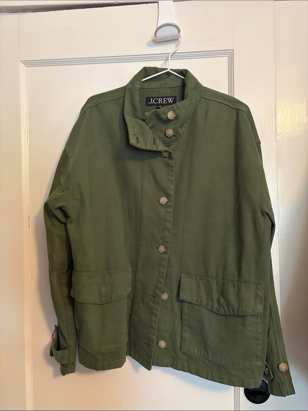 J. Crew Olive Utility Field Jacket